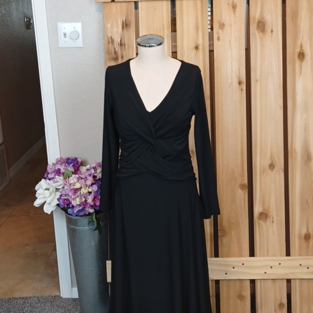 Sharon Max Black Dress